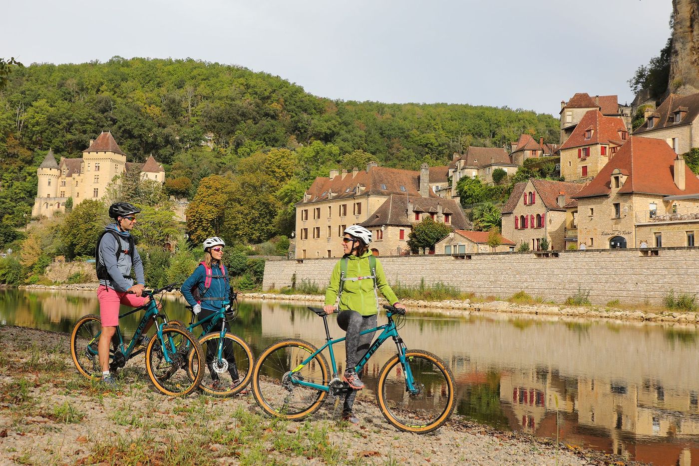 Vélo à La Roque-Gageac