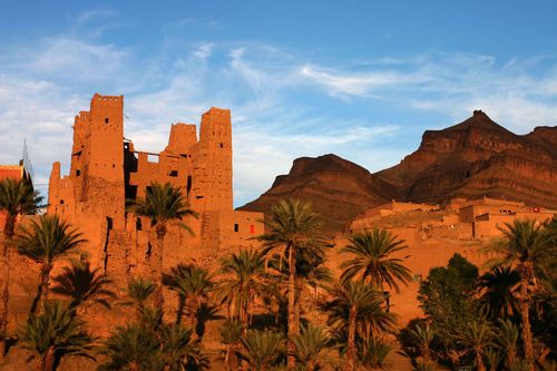 Maroc Le ksar d'Aït-ben-Haddou dans la province de Ouarzazate - Maroc